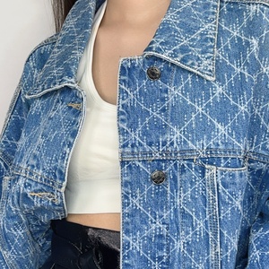 Chaqueta Blazer de Mezclilla para Mujer, Estilo Moderno, Nueva Moda, Abrigo a la Moda, OEM - Product Image 6