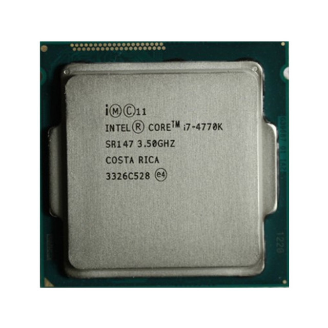 I7 4770k Computer Cpu for Desktop Used Original Processors I7 4 Th Quad-core LGA1150 3.5GHz I7 4770k 4790k