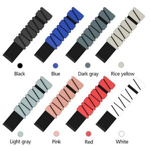 Bracelet de poignet et sangle de cheville lestés en silicone et fer, 2 lb, ajustables, colorés, avec logo personnalisé, pour yoga et fitness - Product Image 1