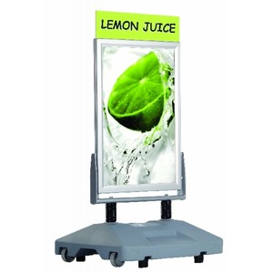 Eco Wind Sign con base in plastica - Product Image 1