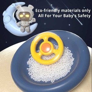 Ept trẻ em giáo dục xe lái xe mô phỏng đồ chơi đua xe phiêu lưu bé vô lăng đồ chơi - Product Image 6