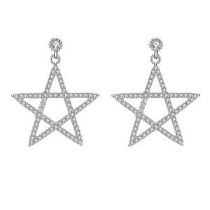 أقراط مرصعة لطيفة على الطراز الكوري للفتيات مجوهرات أنيقة جمالية بسيطة وحلوة - Product Image 5