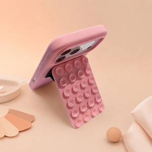 Funda de Silicona de Doble Cara con Succión para Teléfono, Color Sólido, Resistente a Golpes para iPhone - Product Image 6