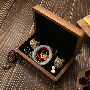 Wooden Handicraft Storage Display Case for Earrings Necklaces - Product Image 6