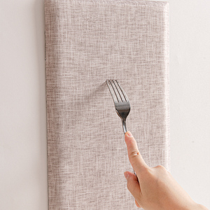 <span class=keywords><strong>Panneau</strong></span> mural auto-adhésif en coton et lin, souple et épaissi, anti-collision, pour fond <span class=keywords><strong>de</strong></span> chambre <span class=keywords><strong>à</strong></span> coucher, vente en gros - Product Image 5