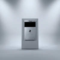 Thinuna IP-9636TB-BS IP65 Dış Mekan PA Sistemi Acil Çağrı İstasyonu Tek Tuşla SOS PoE Destekli 1 Tuşlu Alarm Yardım İnterkom Terminali