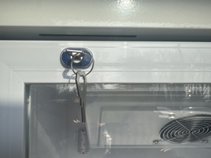Frigorifero Commerciale con Porta in Vetro per Esposizione di Cola e Birra, Frigorifero Verticale, Refrigeratore per Bevande - Product Image 4