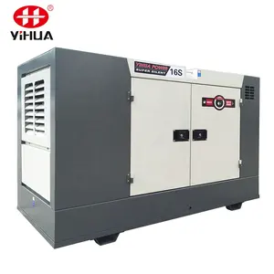 Silent 25Kva 20KW Diesel Generator CE Certified Portable Canopy Type ZH490D