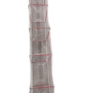 Nouvelle filet de pêche pliable en PE haute résistance avec maille simple de 5 mm, longueur de 10 m, pour filets de chalut, crabes, poissons, poissons-chats, loches, utilisation en bassin long - Product Image 6