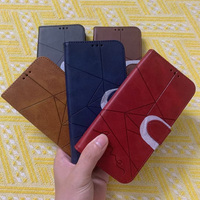 Étui de protection en cuir PU magnétique à rabat pour Samsung Galaxy S25 Edge S24 S23 S22 S21 Ultra Plus
