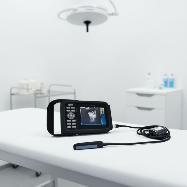 Cheapest Price Vet Ultrasound Machine Medical Handheld Black and White 2D Echo Ultrasound Scanner Veterinary