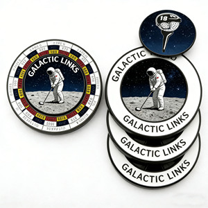 Marqueur de <span class=keywords><strong>club</strong></span> de <span class=keywords><strong>golf</strong></span> personnalisé de haute qualité, design parfait, nouveau style, best-seller, diamètre 4 cm, jeton de poker - Product Image 5