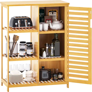 Meilleure Vente : Meuble de Rangement de Salle de Bain <span class=keywords><strong>en</strong></span> <span class=keywords><strong>Bambou</strong></span> à 3 Niveaux, Étagère Organisateur pour Papier Toilette - Product Image 6
