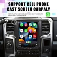 Radio para Auto de 10.4 Pulgadas para Dodge RAM 1500 2013-2018, Android 11, Pantalla Táctil, Estéreo, GPS, Navegación, Carplay, Multimedia