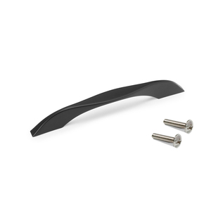 Varna 9360514 EMUCA mobile manico nero verniciato Zamak 160mm Centre distanza stile francese e vittoriano per armadi 20 pezzi - Product Image 1
