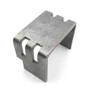 Kustom potongan Laser Aluminium layanan pengelasan bagian logam lembaran fabrikasi casing kotak kabinet logam