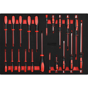 Gatmatic bàn làm việc với công cụ xe đẩy xe đẩy công cụ thiết lập hộp carton xe sửa chữa công cụ lưu trữ Tủ Ngăn Kéo Kim Loại Tùy chỉnh 233 pcs - Product Image 5