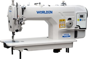 เครื่องจักรเย็บผ้าอุตสาหกรรมแบบล็อคสติทช์ WD-9990D ความเร็วสูง ขับเคลื่อนด้วยมอเตอร์ 550W สำหรับงานก่อสร้างโรงงาน ลดราคาพิเศษ - Product Image 2