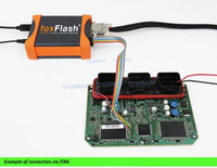 FoxFlash Master Version Super ECU TCU Herramienta de Programación y Clonación de Chips, Compatible con Checksum Damos Pk Kt200 II