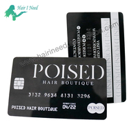 Cartes de visite personnalisées en PVC, impression personnalisée, cartes de fidélité en plastique, cartes cadeaux, cartes magnétiques VIP, cartes de remerciement, estampillage à chaud, carte CR80