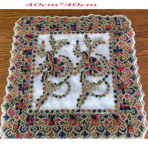 <span class=keywords><strong>Tovaglia</strong></span> da sposa in pizzo Vintage di lusso con ricami Country per aggiungere eleganti corridori al tuo giorno speciale - Product Image 4