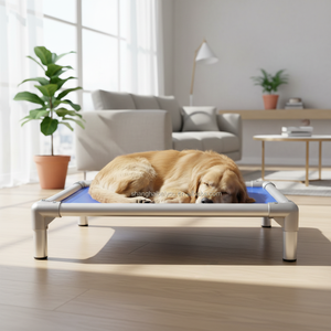 Groothandel Luxe Hondendekbedden Verwijderbaar Veilig Verhoogd Design Ecologisch Koelend Aluminium Frame Voordelige Huisdierproducten - Product Image 4
