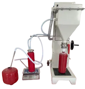 Fire extinguisher powder refilling machine fire fighting equipment