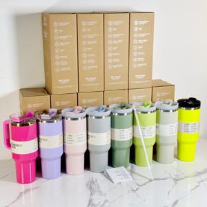 Vaso Térmico Aislado de Alta Calidad de <span class=keywords><strong>40</strong></span> oz con Asa, Tapa de 3 Posiciones, Taza de Acero Inoxidable para <span class=keywords><strong>Viajes</strong></span> al Aire Libre - Product Image 4