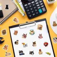 Rollos de Pegatinas de Animales de Dibujos Animados de Béisbol, Estilos Surtidos, Cinta Decorativa DIY para Niños, Recompensas, Diario, Cuaderno