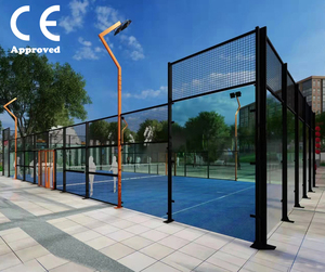 Promoción con Descuento: Pista de Pádel Clásica Estándar de 10mx20m para Dos Personas con Vidrio Templado con Certificación CE - Product Image 6