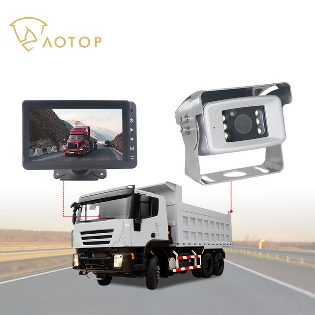 1080P HD Backup Camera SONY CCD Image Sensor Night Vision WDR HDR Rear View Reversing Camera for Trucks Buses