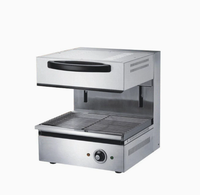 Machine à pain commerciale en acier inoxydable, four à pizza électrique, salamandre électrique à levage pour la préparation alimentaire