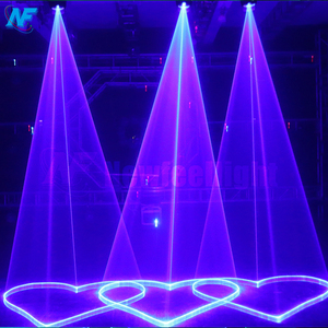 Laser de scène pour mariage, faisceau laser RGB, faisceau laser DMX 10W, arc-en-ciel RGBW, lumière de scène pour DJ, karaoké, faisceau laser de mariage, tête mobile - Product Image 1