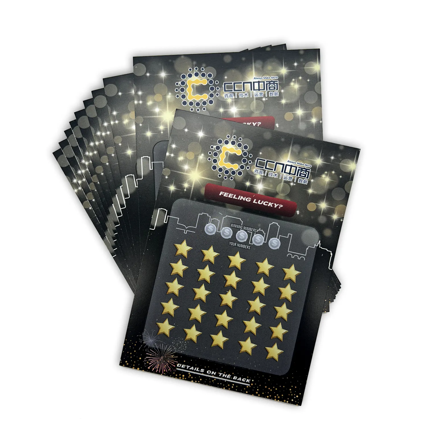 नई शैली की बिक्री स्क्रैच ऑफ पेपर फोन कार्ड प्रिंटिंग कस्टम स्क्रैच ऑफ कार्ड लॉटरी