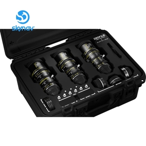 Nuovissimo Bundle di 3 Obiettivi DZOFilm Catta Ace FF 18-35/35-80/70-135mm T2.9 Cine (PL/EF, Nero) - Product Image 2