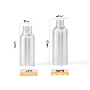 ขวดอลูมิเนียมสีด้านแบบพกพาสำหรับแชมพู ครีมอาบน้ำ สบู่ล้างมือ และผลิตภัณฑ์เหลว - Product Image 3