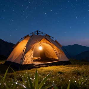 Venta Directa de Fábrica, Tienda de Campaña de Doble Capa de Apertura Rápida Automática y Fácil Almacenamiento, Tienda de Campaña de Alta Calidad para <span class=keywords><strong>Turismo</strong></span> y Camping al Aire Libre - Product Image 4