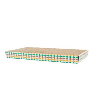 Planche à gratter pour chat en carton, motif géométrique, durable, pour l'intérieur, pour chats - Product Image 4