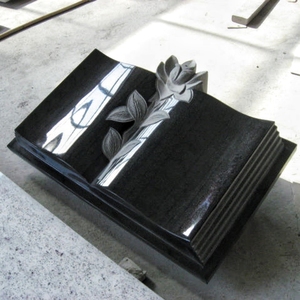 <span class=keywords><strong>Pierre</strong></span> <span class=keywords><strong>tombale</strong></span> en granit noir personnalisée en forme de livre, monument funéraire pour cimetière, design de <span class=keywords><strong>pierre</strong></span> <span class=keywords><strong>tombale</strong></span> - Product Image 1
