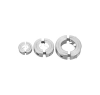 Collier de serrage séparable en alliage d'aluminium, bague de positionnement pour axe linéaire, bague de blocage pour roulement, pièces de machine CNC