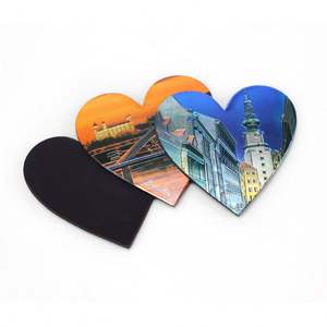 แม่เหล็กติดตู้เย็นรูปหัวใจพิมพ์ลายฟอยล์พร้อมชื่อส่วนตัว ของที่ระลึกแบบกำหนดเอง แม่เหล็กติดตู้เย็นรูปสถานะต่างๆ - Product Image 4