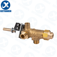 Soupape de sécurité à gaz 16mm Protection contre l'extinction 60000BTU/18KW 50000BTU/15KW 70000BTU/21KW cuivre laiton matériel mère vanne à gaz incendie