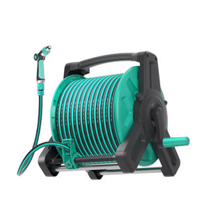 High Quality 1/2 30m <strong>40m</strong> 50m Garden Watering <strong>Hose</strong> Reel Garden Hand Held <strong>Hose</strong> Reel With Cart Spray Gun and Folding Water <strong>Pipe</strong> - Product Image 4