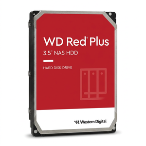 Disco Duro <span class=keywords><strong>Red</strong></span> <span class=keywords><strong>Plus</strong></span> de 6 TB y 3.5 Pulgadas, SATA 6 Gb/s, CMR, WD60EFPX <span class=keywords><strong>Plus</strong></span>, 5400 RPM, 256 MB de Caché, para Almacenamiento de Monitoreo de Servidores NAS RAID - Product Image 1