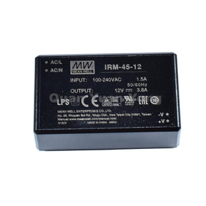 Mingwei <span class=keywords><strong>IRM</strong></span>-45-5 5 V <span class=keywords><strong>IRM</strong></span>--<span class=keywords><strong>12</strong></span> V -<span class=keywords><strong>15</strong></span> V -24 V-AC-DC de commutation/borne de Module de VAC-DC 48ST - Product Image 2