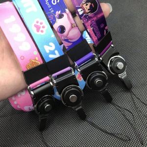 Wholesale Heat Transfer Printing Ribbon Hanging Strap Mobile Phone <b>Lanyard</b> Work Permit Hanging Rope Customizable logo Pattern - Product Image 5