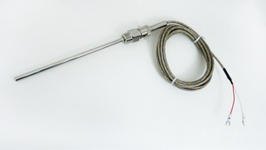 Sensor de termopar de acero inoxidable, hasta 1050C de temperatura, con ajuste, para exportación desde Singapur e Indonesia - Product Image 3