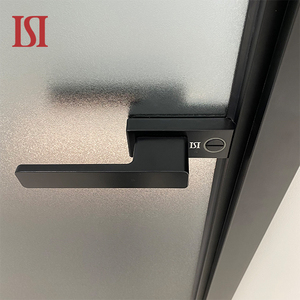 Thương hiệu hàng đầu hiện đại Thiết kế đặc biệt nội thất hợp kim nhôm kính hẹp không có khung cửa phòng tắm phòng ngủ Bản lề cửa - Product Image 5