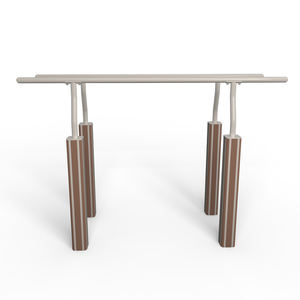 Barres parallèles en acier <span class=keywords><strong>de</strong></span> haute qualité, équipement <span class=keywords><strong>de</strong></span> fitness en plein air pour aire <span class=keywords><strong>de</strong></span> jeux et salle <span class=keywords><strong>de</strong></span> sport - Product Image 3