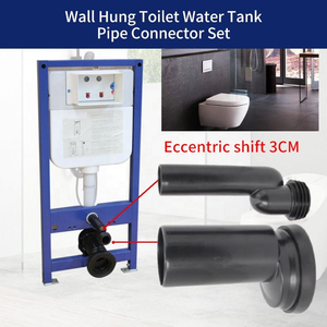 Factory Price Modern Bathroom Toilet Pipe Concealed Mechanism PP+<b>Rubber</b> Gasket Easy Installation Fits 4 Inch Outlet Hidden Water - Product Image 5